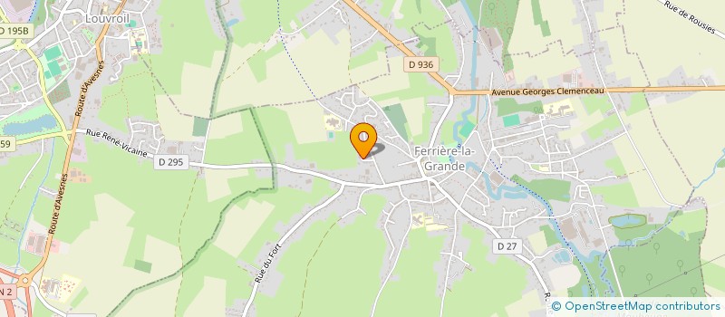 localisation de l'entreprise MADAME PASCALINE TOURNEUX  FERRIERE-LA-GRANDE