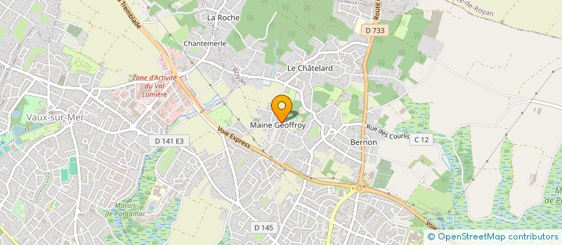 localisation de l'entreprise MADAME PASQUALINE MARENGO à ROYAN