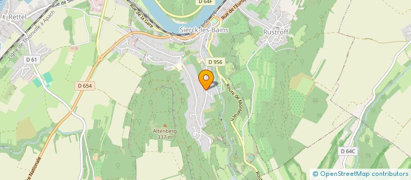 localisation de l'entreprise MADAME PASQUELINA NUCERA  KERLING-LES-SIERCK