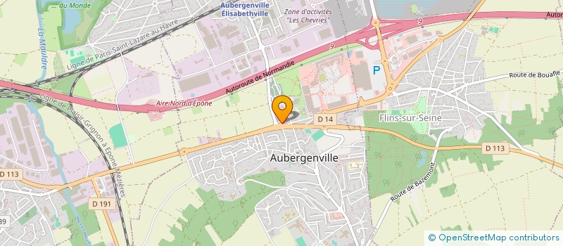 localisation de l'entreprise MADAME PATIENCE ASUMADU  AUBERGENVILLE