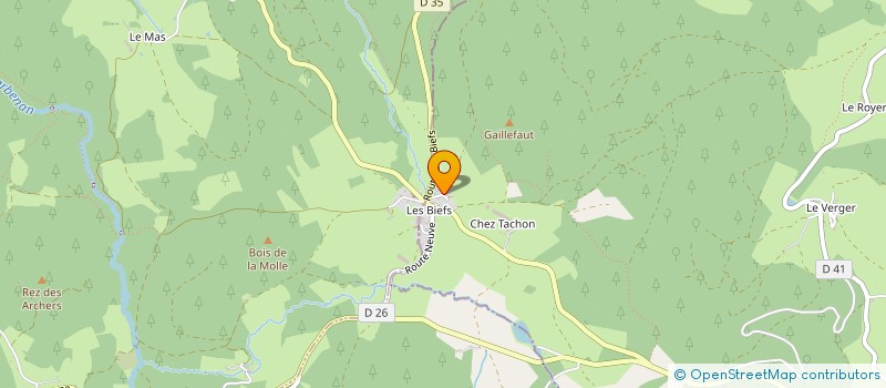 localisation de l'entreprise MADAME PATIENCE DIDELOT  SAINT-BONNET-DES-QUARTS