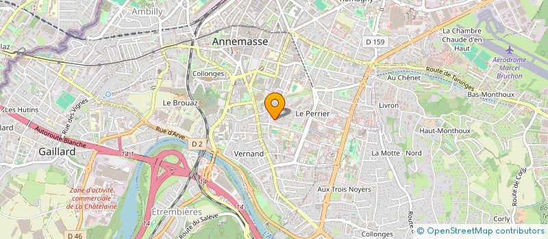 localisation de l'entreprise MADAME PATIENCE EDING  ANNEMASSE