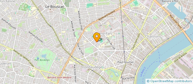 localisation de l'entreprise MADAME PATIENCE EDOGIAWERE  BORDEAUX