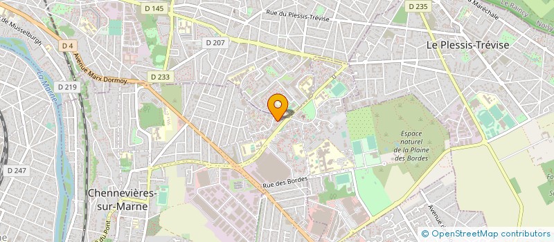 localisation de l'entreprise MADAME PATIENCE KIELA PHEMBA  CHENNEVIERES-SUR-MARNE