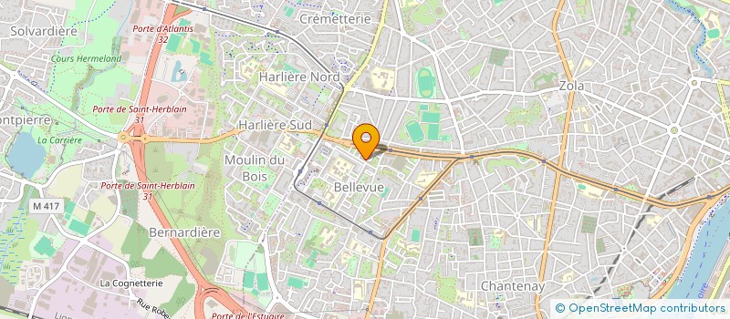 localisation de l'entreprise MADAME PATIENCE NSIMBA à NANTES