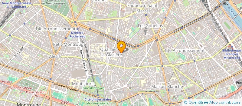 localisation de l'entreprise MADAME PATIENCE TISON  PARIS