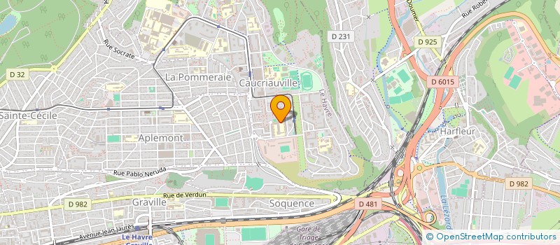 localisation de l'entreprise MADAME PATIMAT GAZIMAGOMEDOVA à LE HAVRE