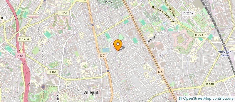 localisation de l'entreprise MADAME PATRICE ETONDE MBASSA  VITRY-SUR-SEINE