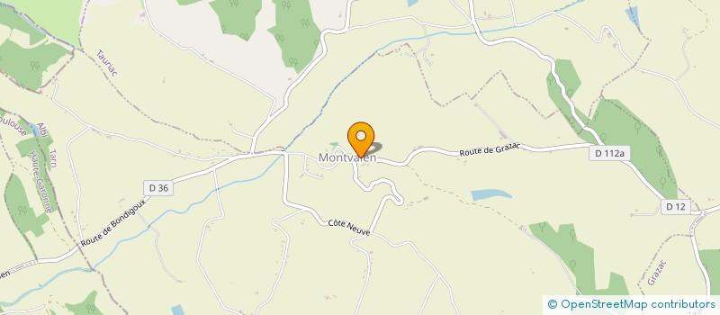 localisation de l'entreprise MADAME PATRICIA ABDELLI  TAURIAC