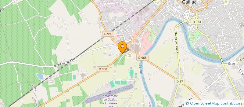 localisation de l'entreprise MADAME PATRICIA ADECLAS à GAILLAC