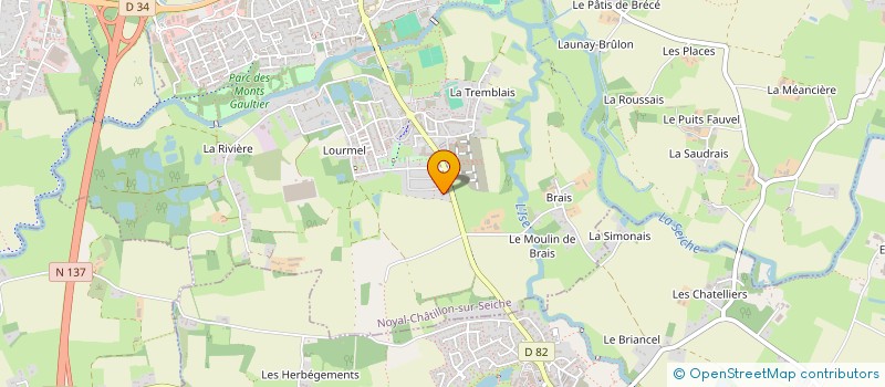 localisation de l'entreprise MADAME PATRICIA AGAESSE  SAINT-ERBLON