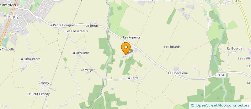 localisation de l'entreprise MADAME PATRICIA AGUILLON  SAINT-BRANCHS