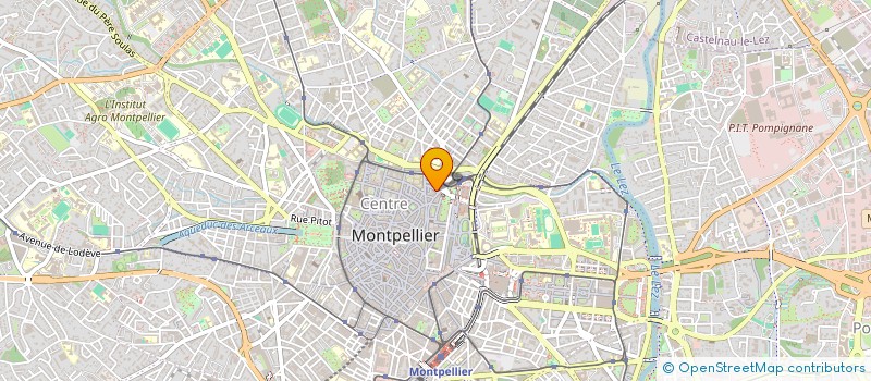 localisation de l'entreprise MADAME PATRICIA AGUT à MONTPELLIER