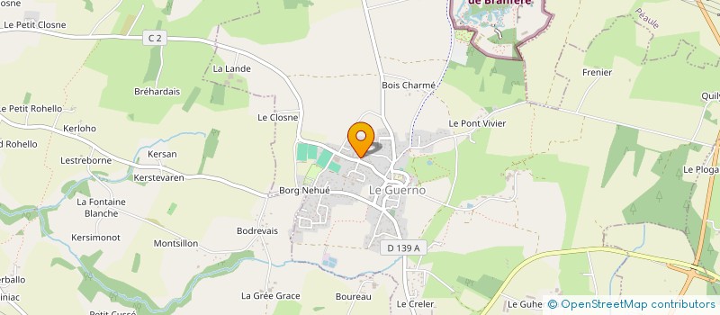 localisation de l'entreprise MADAME PATRICIA AIOUO  QUESTEMBERT