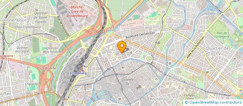 localisation de l'entreprise MADAME PATRICIA ALAVI DORCHEM à STRASBOURG
