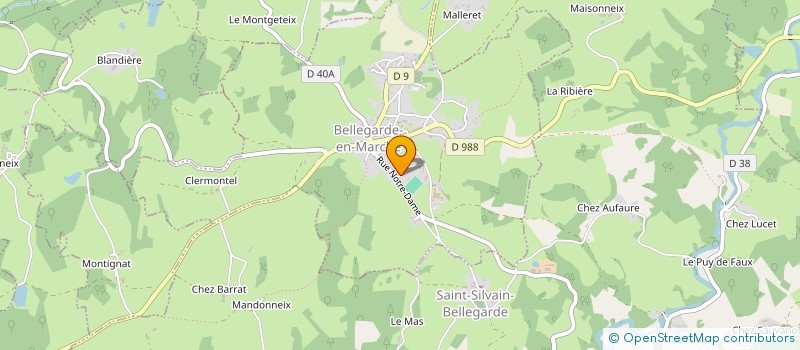 localisation de l'entreprise MADAME PATRICIA ALCAZAR TORRES à BELLEGARDE-EN-MARCHE