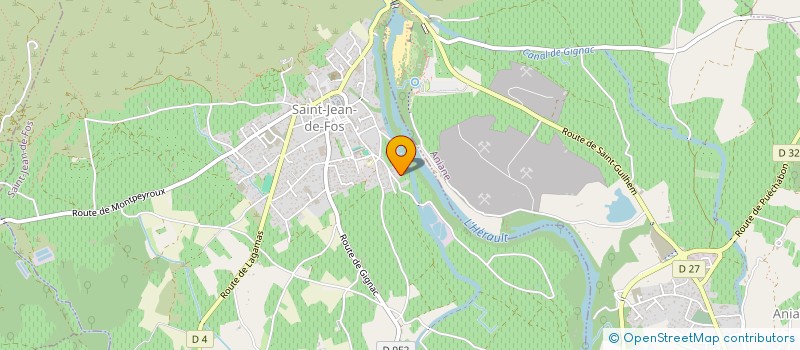 localisation de l'entreprise MADAME PATRICIA ALLAIN  SAINT-JEAN-DE-FOS