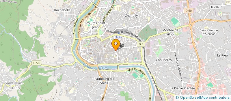 localisation de l'entreprise MADAME PATRICIA ALMAGRO  ALES