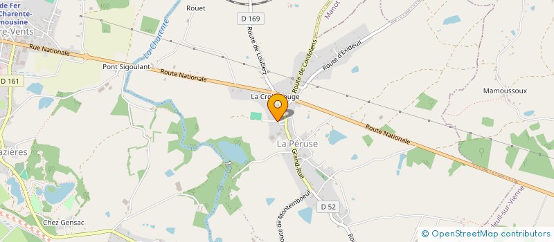 localisation de l'entreprise MADAME PATRICIA ALTBAUM à TERRES-DE-HAUTE-CHARENTE