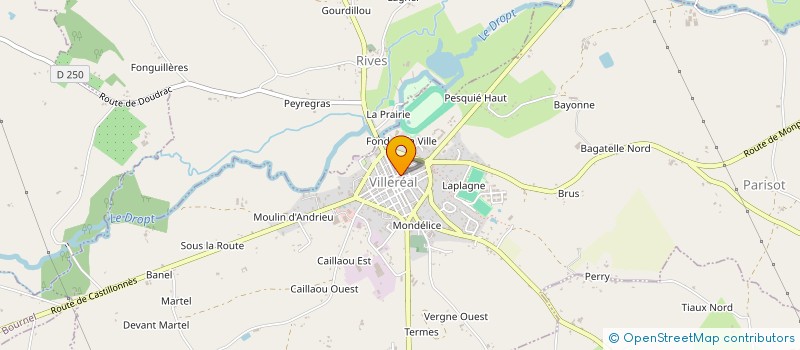 localisation de l'entreprise MADAME PATRICIA AMIOT à VILLEREAL