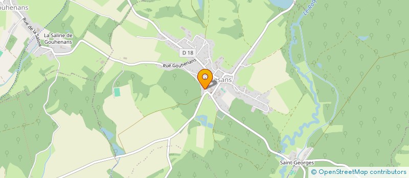 localisation de l'entreprise MADAME PATRICIA ANCEL  ATHESANS-ETROITEFONTAINE