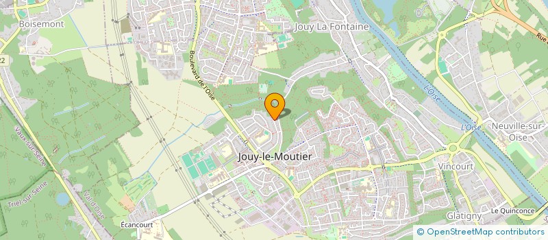 localisation de l'entreprise MADAME PATRICIA ANDERSON  JOUY-LE-MOUTIER