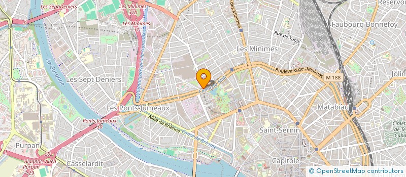 localisation de l'entreprise MADAME PATRICIA ANDRIEUX à TOULOUSE