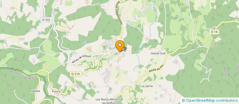 localisation de l'entreprise MADAME PATRICIA-ANGELIQUE BESSO  BOFFRES