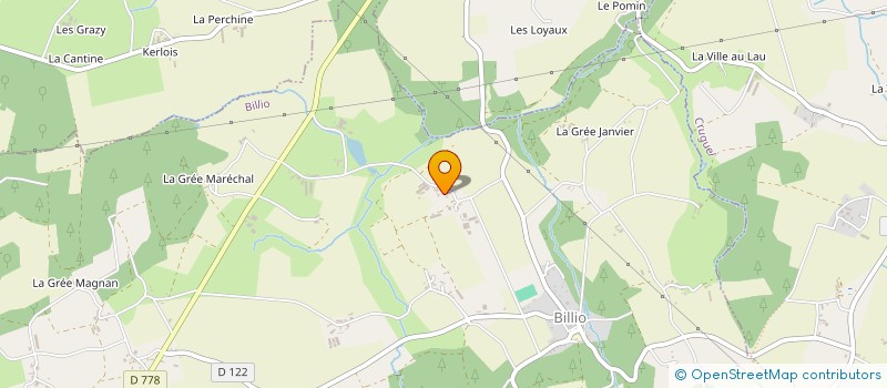 localisation de l'entreprise MADAME PATRICIA ANNICK COTTIER  GUEHENNO