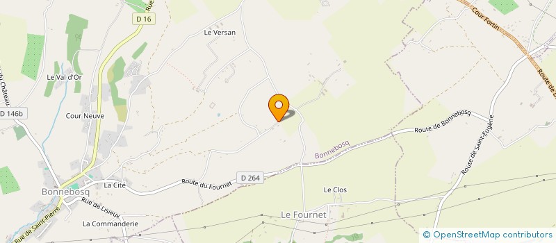 localisation de l'entreprise MADAME PATRICIA ANSART  BONNEBOSQ