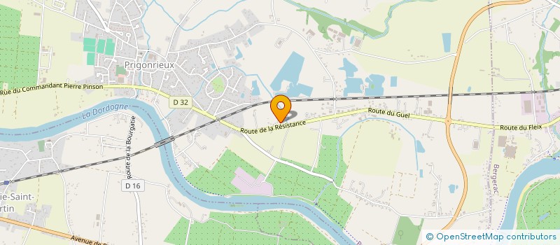 localisation de l'entreprise MADAME PATRICIA ANTONIAZZI  PRIGONRIEUX