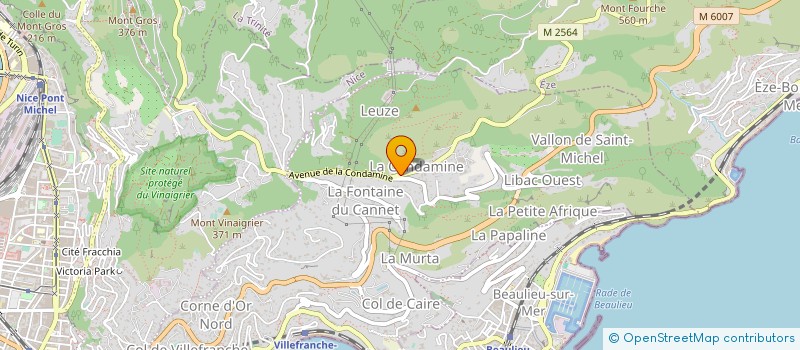 localisation de l'entreprise MADAME PATRICIA ANTONIUCCI à VILLEFRANCHE-SUR-MER