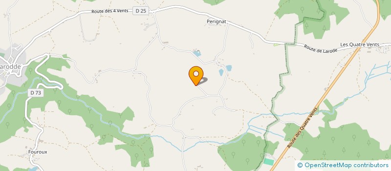 localisation de l'entreprise MADAME PATRICIA ARFEUIL  LARODDE