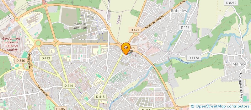 localisation de l'entreprise MADAME PATRICIA ARISTIN à MELUN