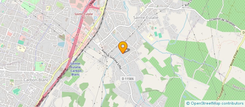 localisation de l'entreprise MADAME PATRICIA ARNAUDY  SAINTE-EULALIE