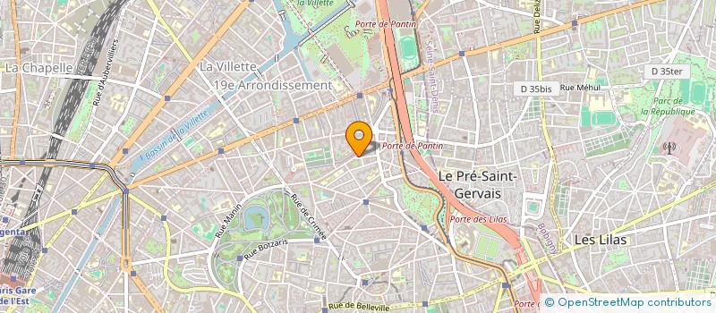 localisation de l'entreprise MADAME PATRICIA AUFFRET  PARIS