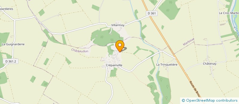 localisation de l'entreprise MADAME PATRICIA AUGEREAU à CHATEAUDUN