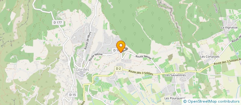 localisation de l'entreprise MADAME PATRICIA AUGIER  MENERBES