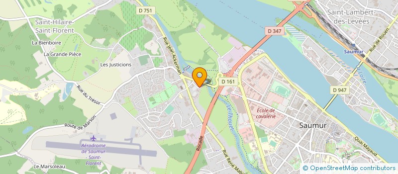 localisation de l'entreprise MADAME PATRICIA AUTHIER  SAUMUR