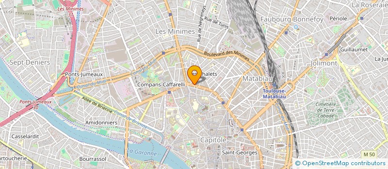localisation de l'entreprise MADAME PATRICIA BAGNATI à TOULOUSE