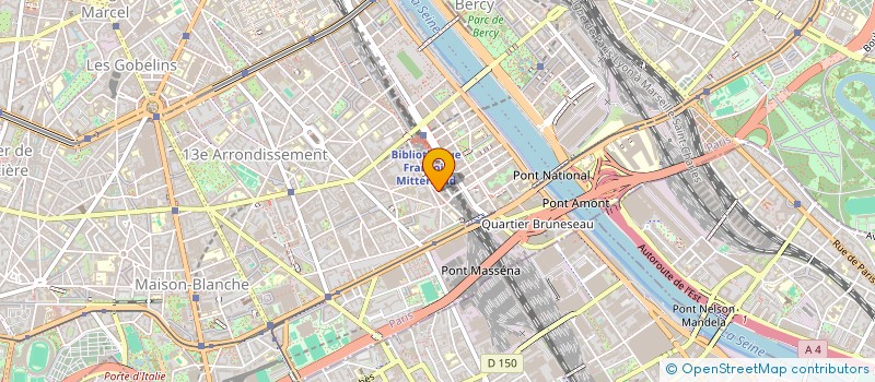 localisation de l'entreprise MADAME PATRICIA BAKAK ABONA  PARIS