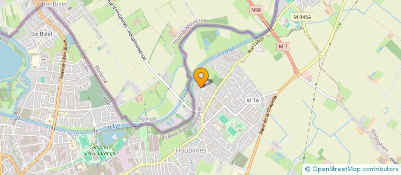 localisation de l'entreprise MADAME PATRICIA BAL  HOUPLINES