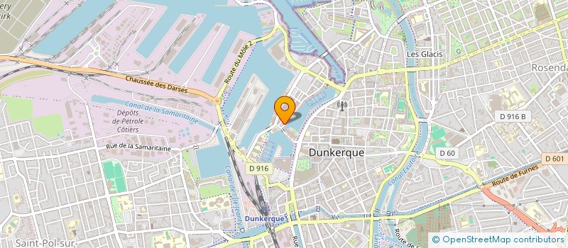 localisation de l'entreprise MADAME PATRICIA BALLEUX à DUNKERQUE