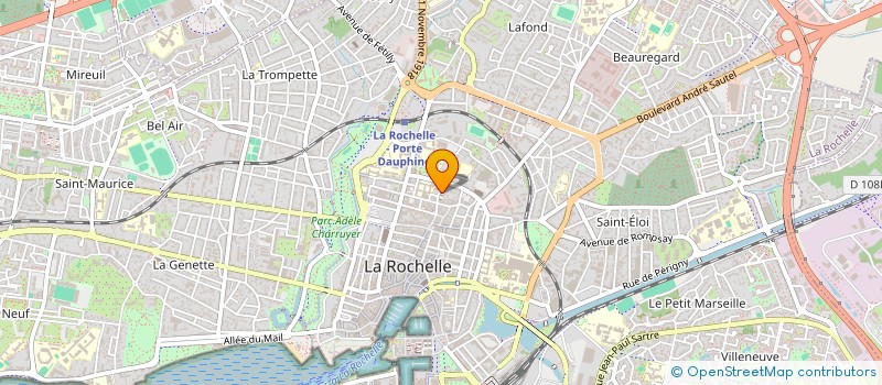 localisation de l'entreprise MADAME PATRICIA BALTIMOR  LA ROCHELLE