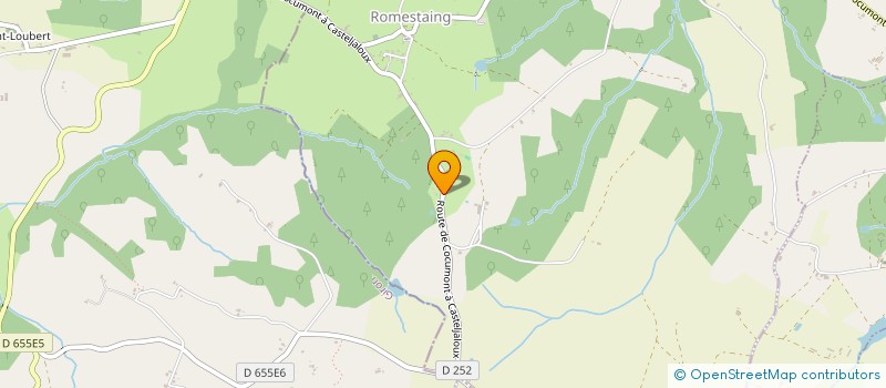 localisation de l'entreprise MADAME PATRICIA BALZARIN  ROMESTAING