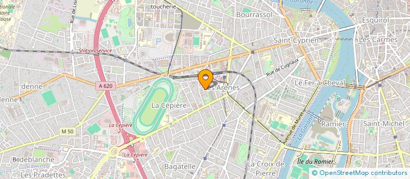 localisation de l'entreprise MADAME PATRICIA BANDRES à TOULOUSE