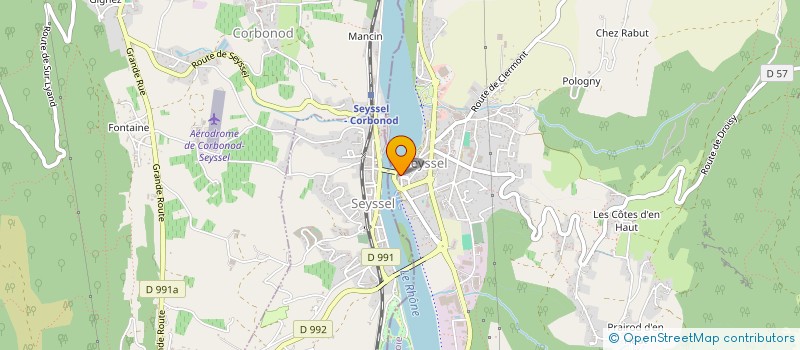 localisation de l'entreprise MADAME PATRICIA BARAY  FRANCLENS