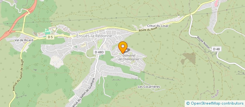 localisation de l'entreprise MADAME PATRICIA BARDET  ENSUES-LA-REDONNE