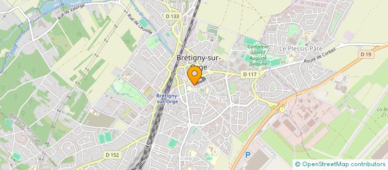 localisation de l'entreprise MADAME PATRICIA BARDET à BRETIGNY-SUR-ORGE