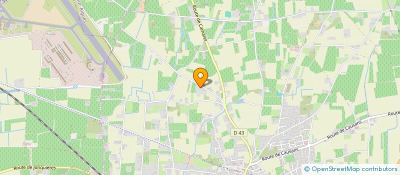 localisation de l'entreprise MADAME PATRICIA BARNEOUD  JONQUIERES